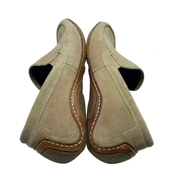 Cole Haan Nike air driving loafer moccasin slip on suede rubber sole - Picture 5 of 9